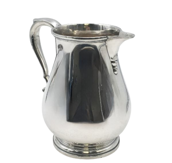 Ensko Sterling Silver Pitcher Jug in Georgian Style