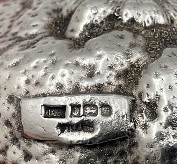 English Sterling Silver Realistic Citrus / Lemon