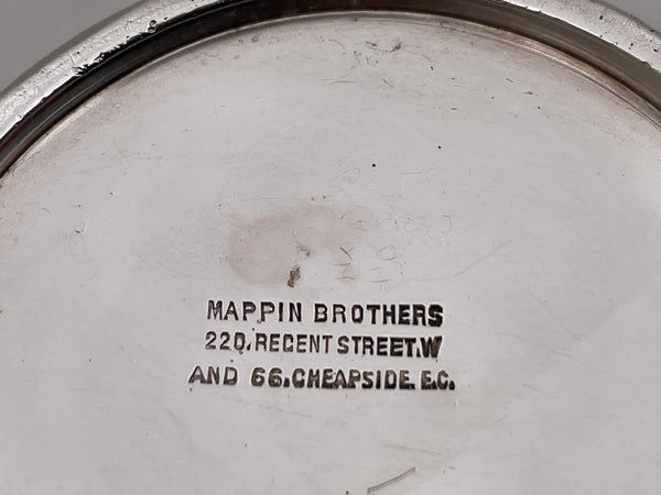 Mappin English Sterling Silver 1898 Child's / Christening Mug with House & Mouse