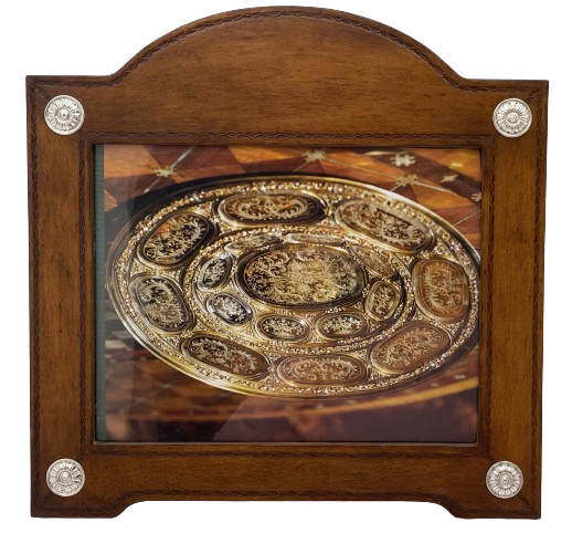William Scott Leather & Sterling Silver Picture Frame 30% OFF