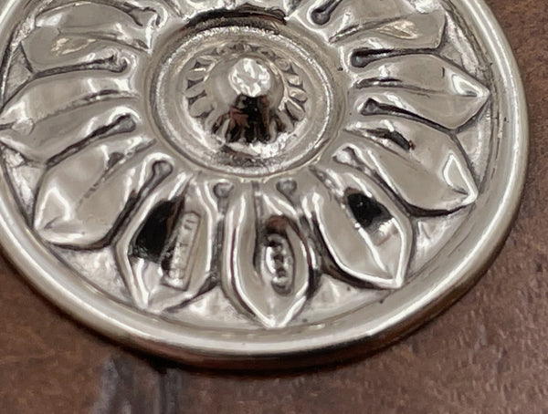 William Scott Leather & Sterling Silver Picture Frame 30% OFF