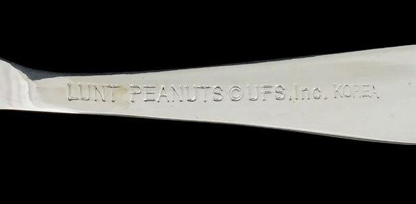 Set of 12 Lunt Snoopy Peanut Child Spoons