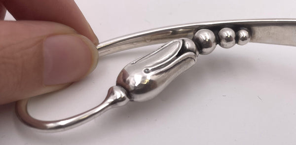 Mogensen Jensen Blossom Style Sterling Silver Serving Ladle Spoon