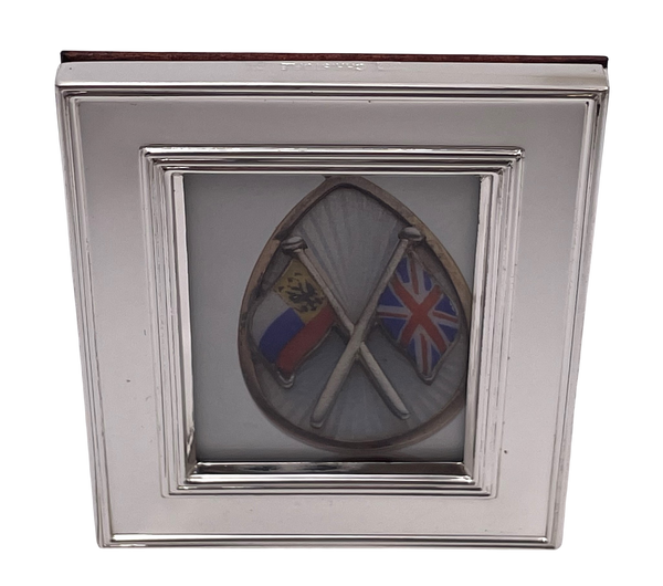 Christofle Silverplate Picture Frame Circa 1970s in New Condition