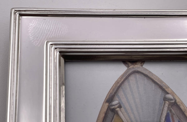 Christofle Silverplate Picture Frame Circa 1970s in New Condition