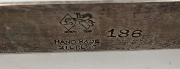 Set of 5 Sterling Silver Napkin Holders/Rings by Lebolt