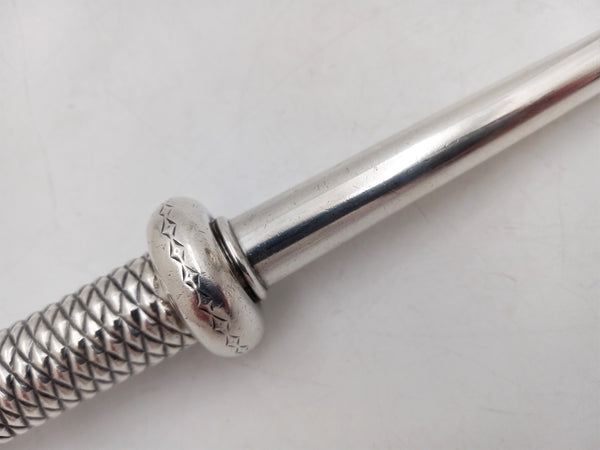 Rare Gorham Sterling Silver Monumental 14'' 19th Century Soup / Punch Ladle