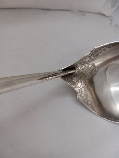 Rare Gorham Sterling Silver Monumental 14'' 19th Century Soup / Punch Ladle