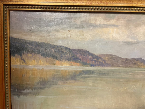 Russian Oil on Canvas Landscape