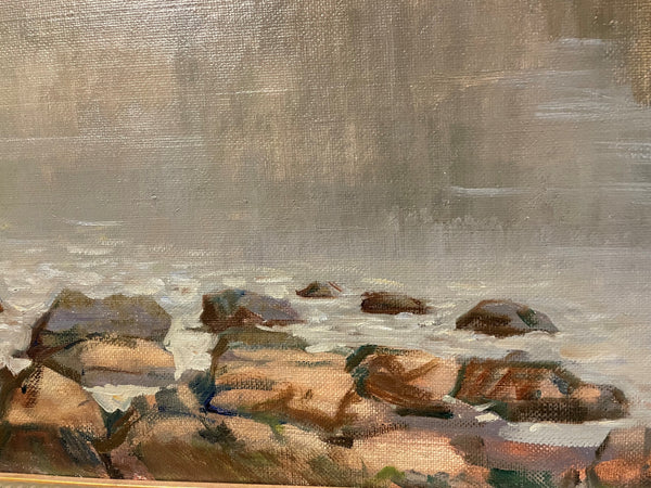 Russian Oil on Canvas Landscape