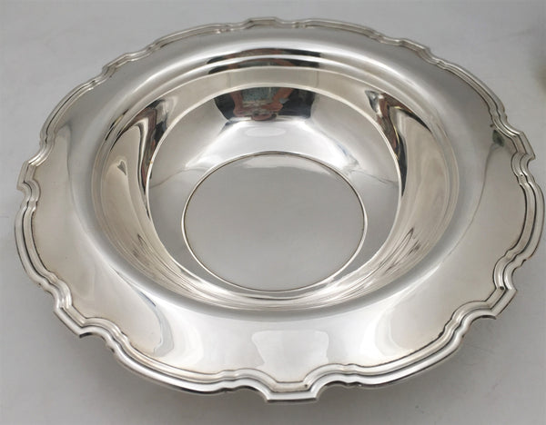 Tiffany & Co. Sterling Silver Dinner Suite with Bowls and Platters in the Hampton Pattern