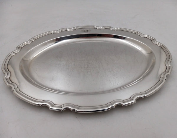 Tiffany & Co. Sterling Silver Dinner Suite with Bowls and Platters in the Hampton Pattern