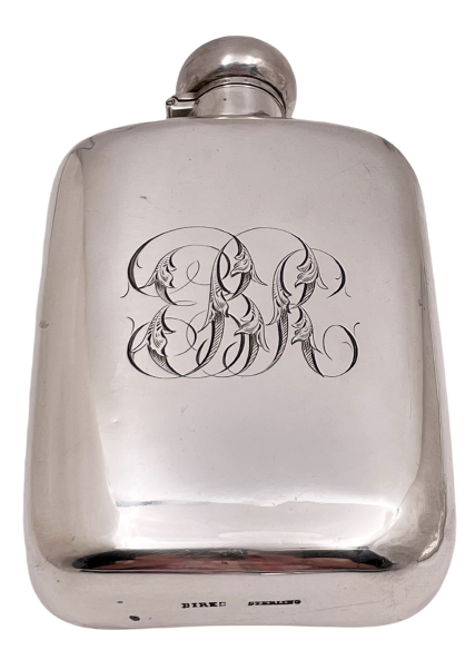 Birks Canadian Sterling Silver Early 20th Century Flask