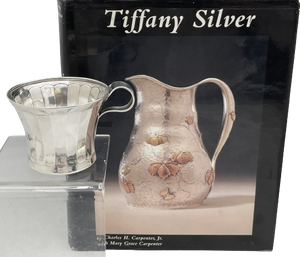 Tiffany & Co. Sterling Silver 1908 Child Mug in Art Deco Style