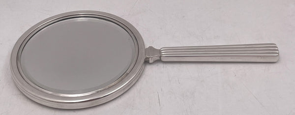 Georg Jensen by Bernadotte Sterling Silver 4-Piece Vanity Set from 1930s with Mirror, Brushes, and Comb