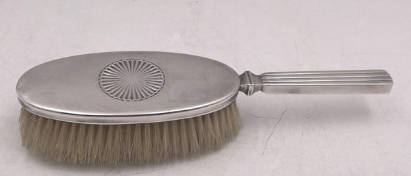 Georg Jensen by Bernadotte Sterling Silver 4-Piece Vanity Set from 1930s with Mirror, Brushes, and Comb