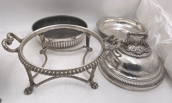 Pair of Paul Storr 1809 Georgian Sterling Silver Tureens / Covered Vegetables