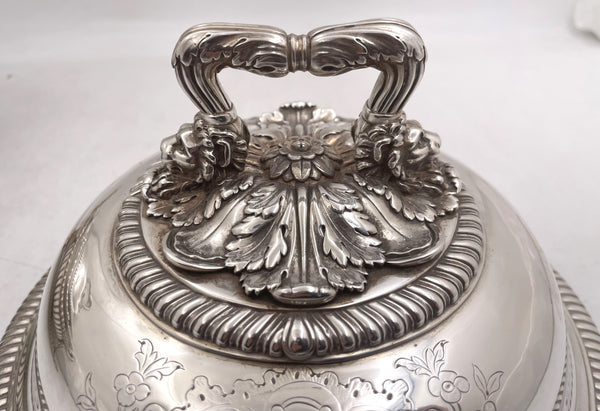 Pair of Paul Storr 1809 Georgian Sterling Silver Tureens / Covered Vegetables