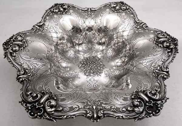 J. E. Caldwell & Co. Sterling Silver Art Nouveau Bowl from Early 20th Century