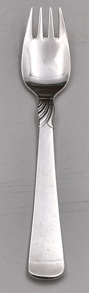 Jens Andersen Danish 156-Piece Sterling Silver Flatware Set in Mid-Century Modern Style and Kontesse Pattern