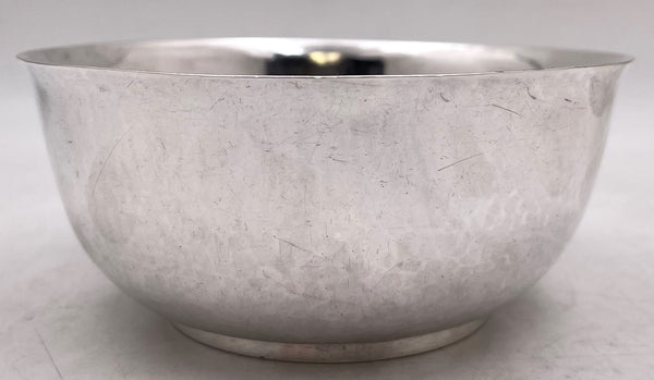 Frans Gyllenberg Sterling Silver Boston Arts & Crafts Hammered 1905 Bowl