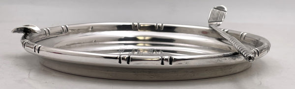 Golf Themed Sterling Silver Cigar Ashtray