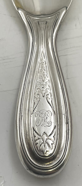 Tiffany & Co. Sterling Silver 1908 Shoehorn in Art Nouveau Style