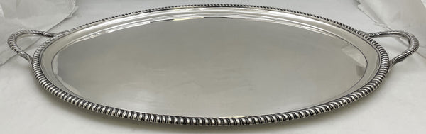 John Reily English Sterling Silver 1788 Georgian Tray