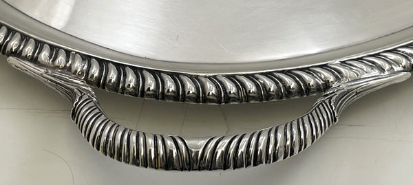 John Reily English Sterling Silver 1788 Georgian Tray