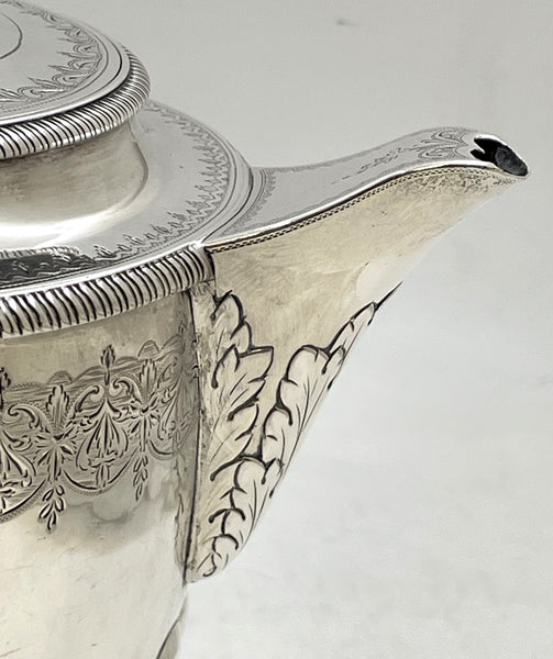 Peter, Ann & William Bateman Sterling Silver 1804 Georgian Pitcher Jug