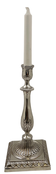 Tiffany & Co. Sterling Silver Candlestick with Natural Motifs