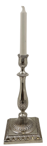 Tiffany & Co. Sterling Silver Candlestick with Natural Motifs