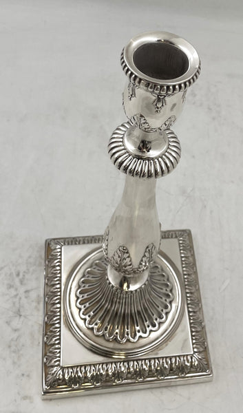 Tiffany & Co. Sterling Silver Candlestick with Natural Motifs