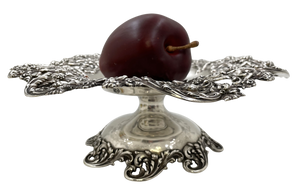 Black, Starr & Frost Sterling Silver Compote Tazza/ Footed Bowl in Art Nouveau Style