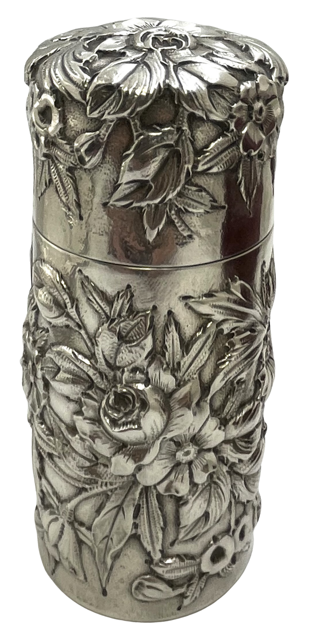S. Kirk & Son & Co Sterling Silver Repousse Spice Box Besamim from 1903-1924