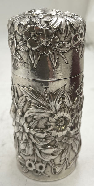 S. Kirk & Son & Co Sterling Silver Repousse Spice Box Besamim from 1903-1924