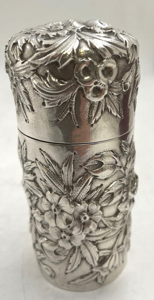 S. Kirk & Son & Co Sterling Silver Repousse Spice Box Besamim from 1903-1924