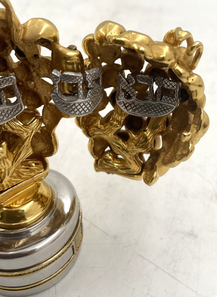 Yossi Swed Masters Workshop Israeli Judaica Wine Bottle Cork Stopper from Limited Edition