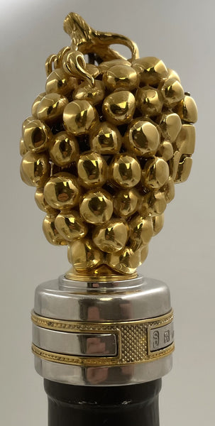 Yossi Swed Masters Workshop Israeli Judaica Wine Bottle Cork Stopper from Limited Edition