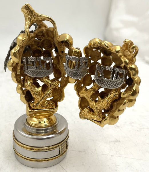 Yossi Swed Masters Workshop Israeli Judaica Wine Bottle Cork Stopper from Limited Edition
