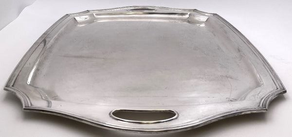 Tiffany & Co. Sterling Silver Two-Handled 1926 Tray in Art Deco Style
