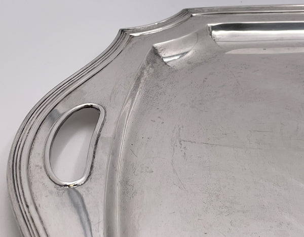Tiffany & Co. Sterling Silver Two-Handled 1926 Tray in Art Deco Style