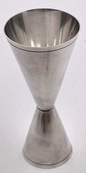 Tiffany & Co. Sterling Silver Cocktail Bar Jigger in Mid-Century Modern Style