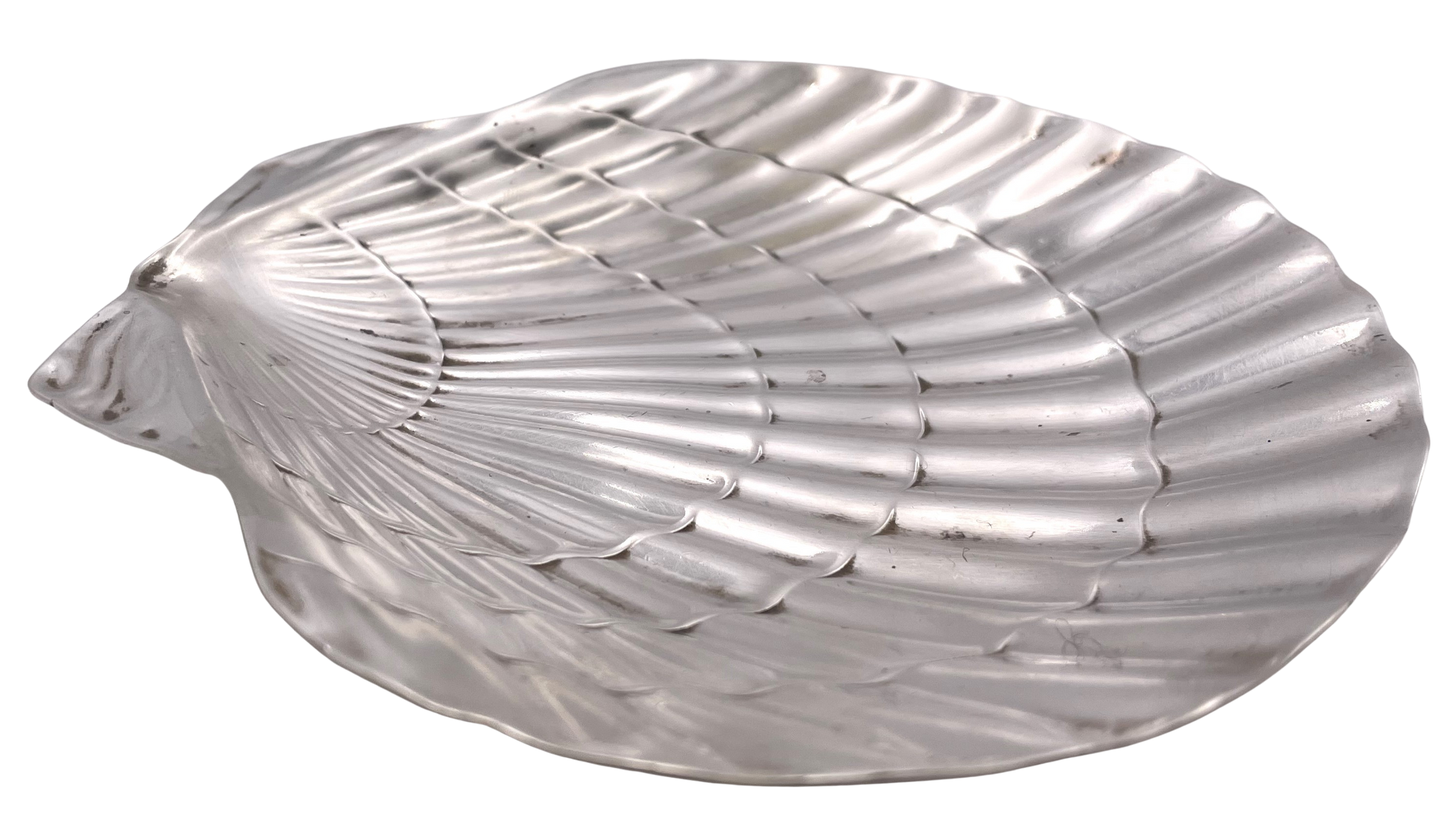 Tiffany & Co. Sterling Silver Shell-Shaped Nut / Candy Dish