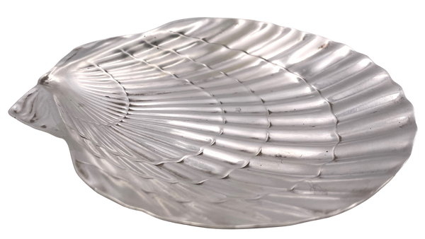 Tiffany & Co. Sterling Silver Shell-Shaped Nut / Candy Dish