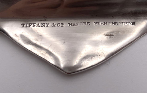 Tiffany & Co. Sterling Silver Shell-Shaped Nut / Candy Dish