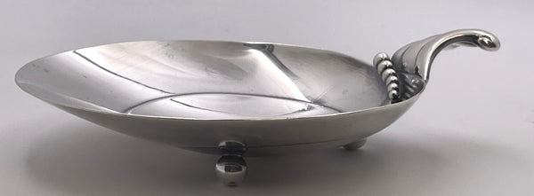 Tiffany & Co. Sterling Silver Nut / Candy Dish in Mid-Century Modern Style
