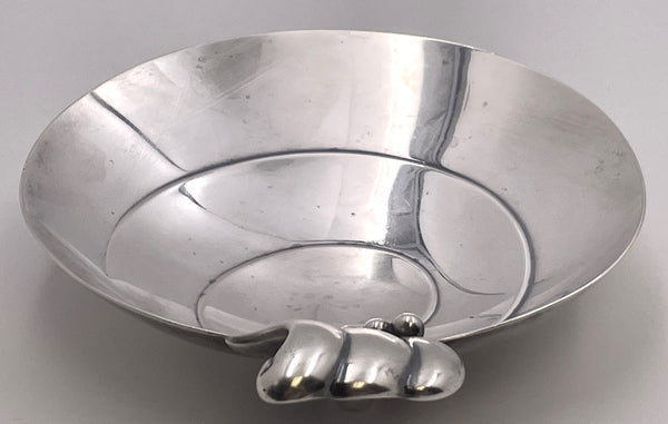 Tiffany & Co. Sterling Silver Nut / Candy Dish in Mid-Century Modern Style