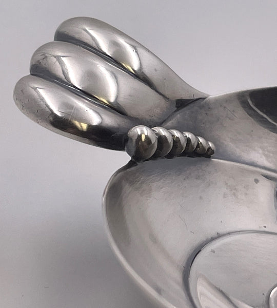Tiffany & Co. Sterling Silver Nut / Candy Dish in Mid-Century Modern Style