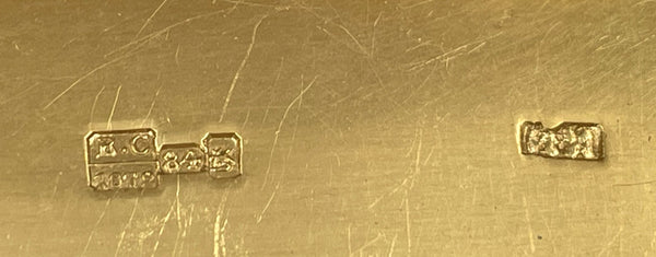 Russian Silver Snuff Box from 1872